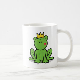 Taza De Café Mug de rana encantadora Prince