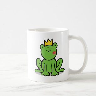 Taza De Café Mug de rana encantadora Prince