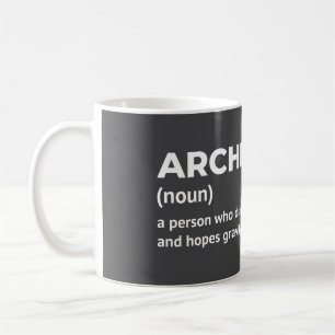 Taza De Café Mug de regalo de definición de arquitecto