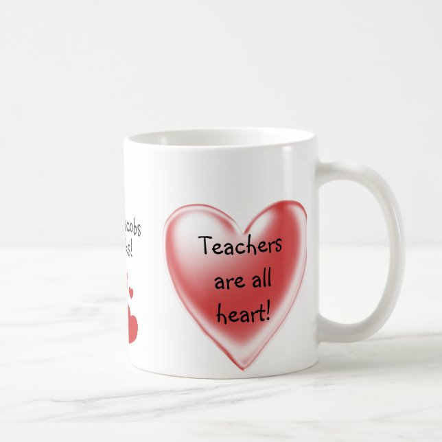 Taza De Café Mug de regalo de profesor (Derecha)