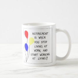 Taza De Café Mug de regalo sobre la jubilación
