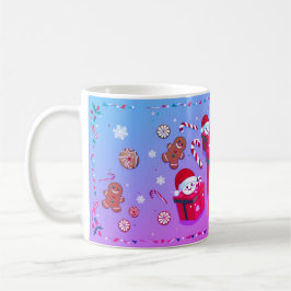 Taza De Café Mug de regalos juguetones de Santa