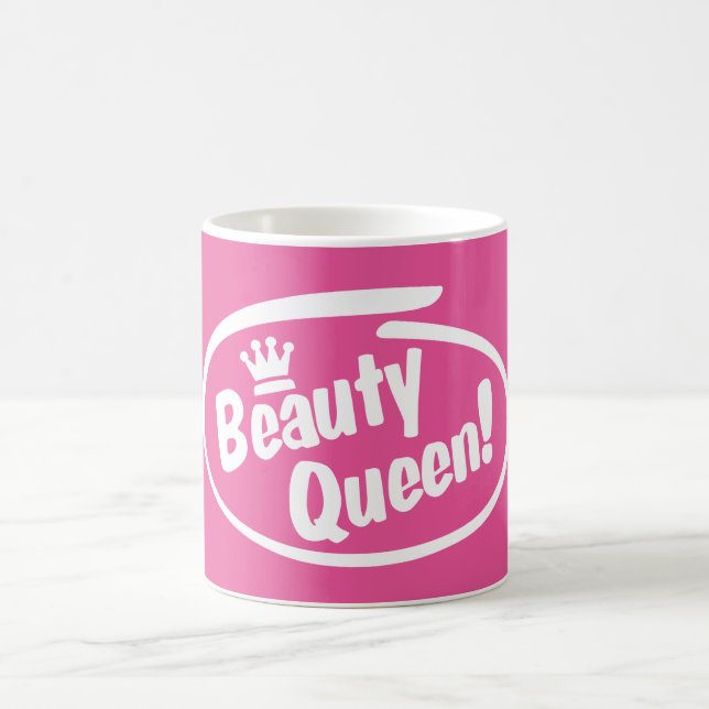 Taza De Café Mug de Reina de la belleza (Centro)