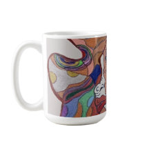 Mug de retrato de hoja de mariposa