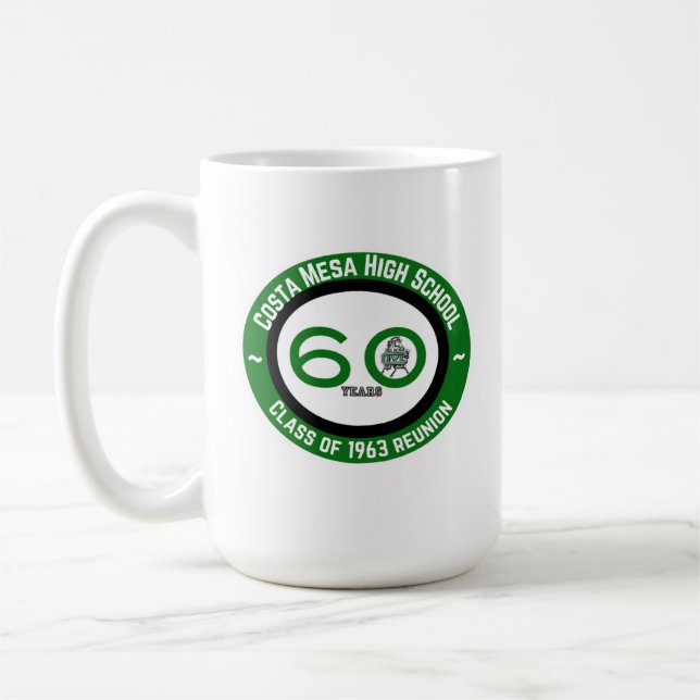 Taza De Café Mug de Reunión CMHS '63 (Izquierda)
