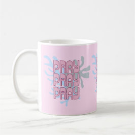 Taza De Café Mug de rezo / Mugre rosada / Mug de mamá / Rosa/ G
