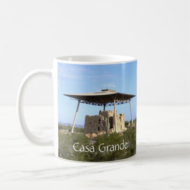 Taza De Café Mug de ruinas Casa Grande (Izquierda)