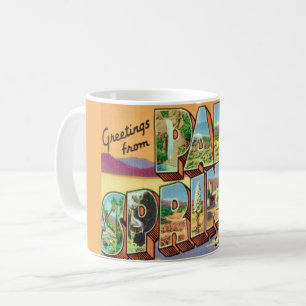 Taza De Café Mug de saludo Retro Palm Springs