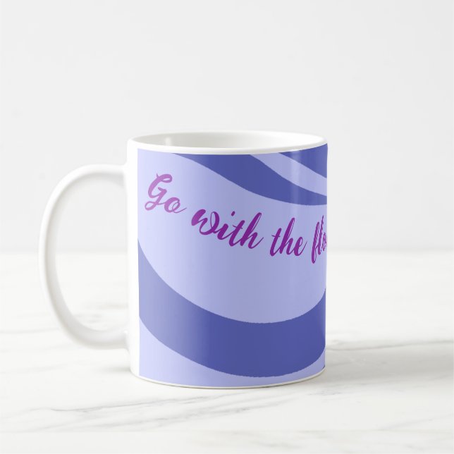Taza De Café Mug de serenidad oceánica personalizada (Izquierda)