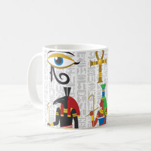 Taza De Café Mug de símbolos egipcios