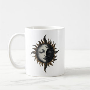 Taza De Café Mug de sol místico