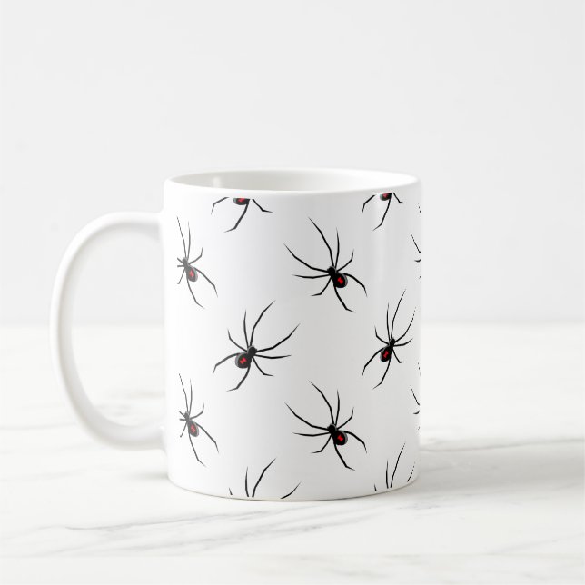Taza De Café Mug de Spider para viuda negra (Izquierda)