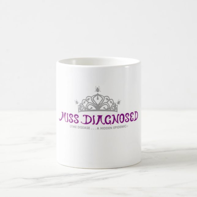 Taza De Café Mug de Srta. Diagnosed (Centro)