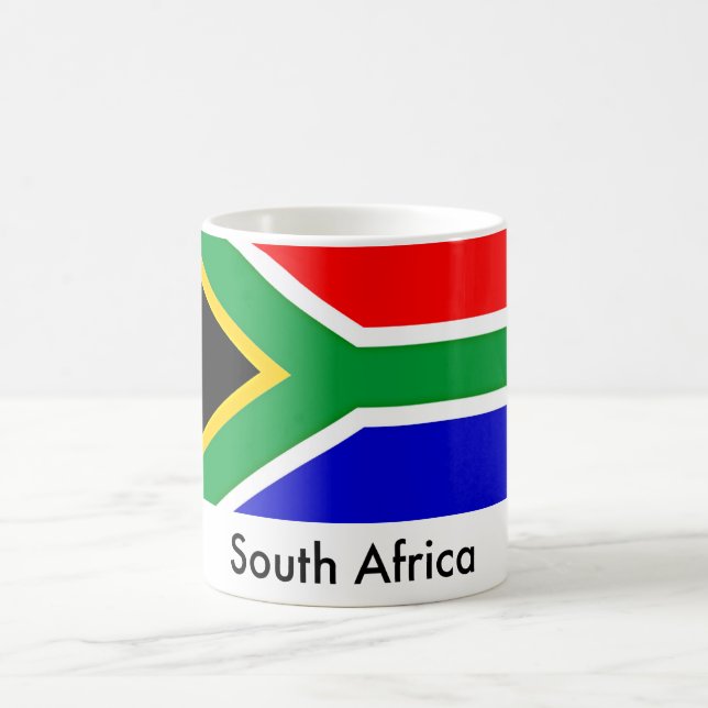 Taza De Café Mug de Sudáfrica (Centro)
