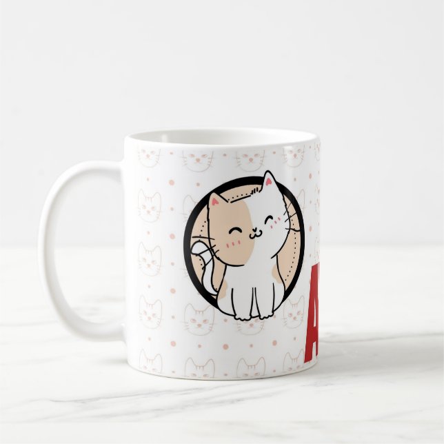 Taza De Café Mug de superhéroe infantil personalizado - Regalo  (Izquierda)