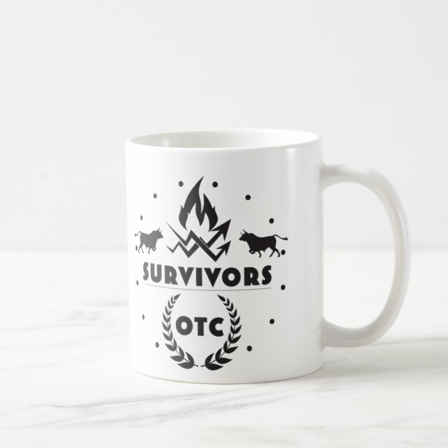 Taza De Café Mug de supervivientes OTC (Derecha)