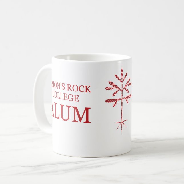 Taza De Café Mug de tamaño estándar "SRC Alum" con muestreo roj (Anverso izquierdo)