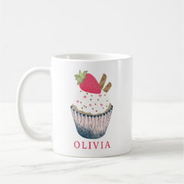 Taza De Café Mug de tarta personalizada - Regalo de cumpleaños