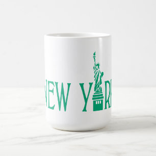 Taza De Café Mug de texto de Nueva York