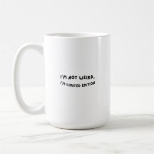 Taza De Café Mug de texto divertida