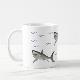 Taza De Café Mug de tiburón