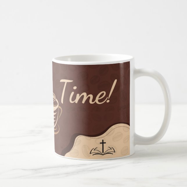 Taza De Café Mug de tiempo de oración (Derecha)