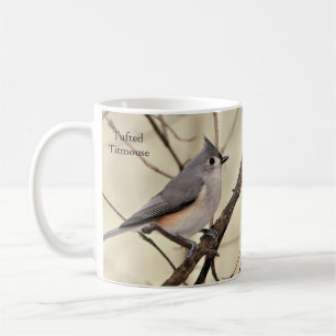 Taza De Café Mug. de Titmouse (ratón) acariciado por BirdingCo