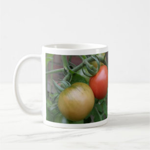 Taza De Café Mug de tomates naranjas y rojos