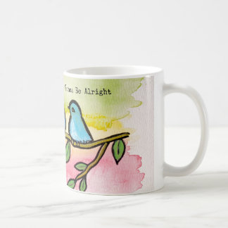 Taza De Café Mug de tres pequeños pájaros
