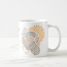 Taza De Café Mug de Turquía salvaje del mundo mundial