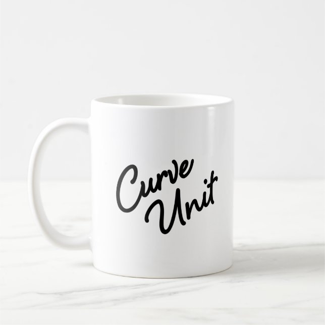 Taza De Café Mug de unidad de curva (Izquierda)