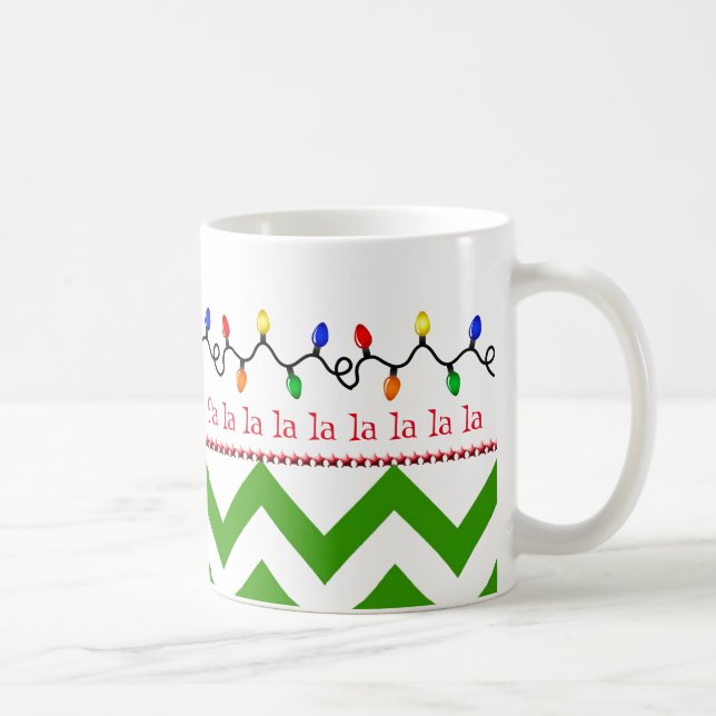 Taza De Café Mug de vacaciones decorativas (Derecha)