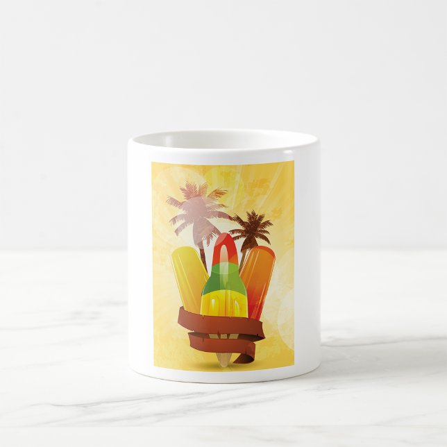 Taza De Café Mug de verano tropical (Subido por el creador)