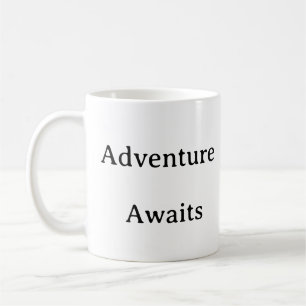 Taza De Café Mug de viajes - Aventura a la espera de cita motiv