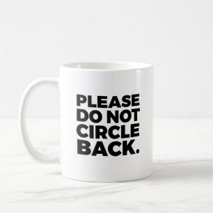 Taza De Café Mug. de vuelta circular
