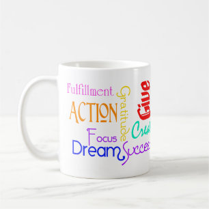 Taza De Café Mug de Word motivacional