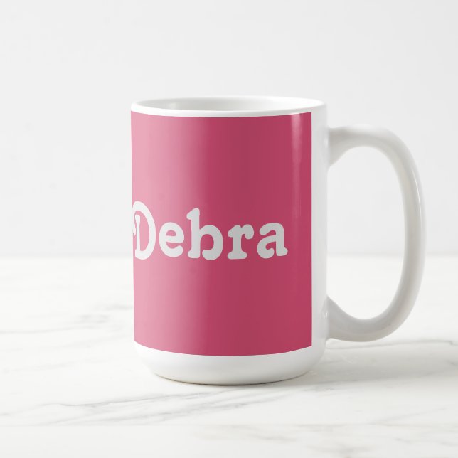 Taza De Café Mug Debra (Derecha)