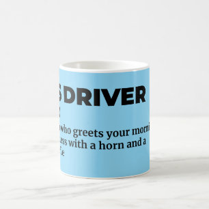 Taza De Café Mug. definición de controlador de transporte públi