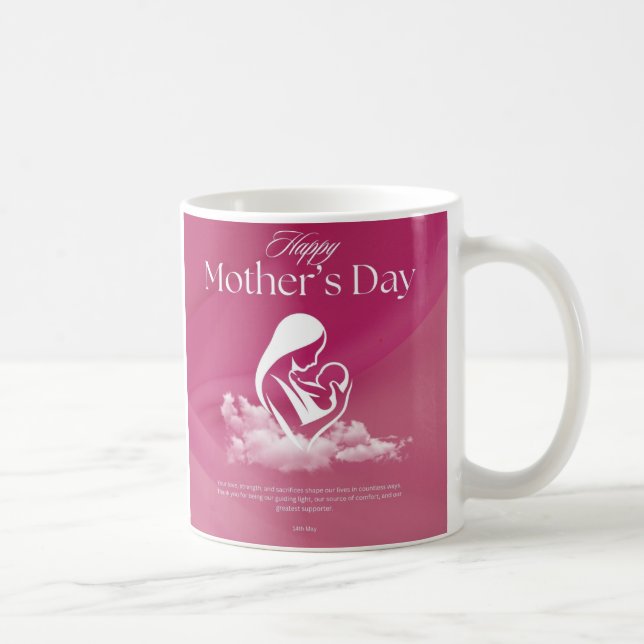 Taza De Café Mug del Día de la Madre (Derecha)