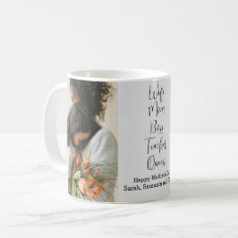 Taza De Café Mug del Día de la Madre personalizada con foto Per