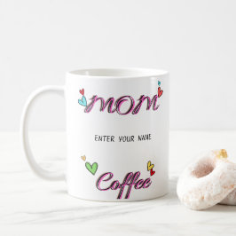 Taza De Café Mug del Día de la Madre Personalizada - Regalo Per