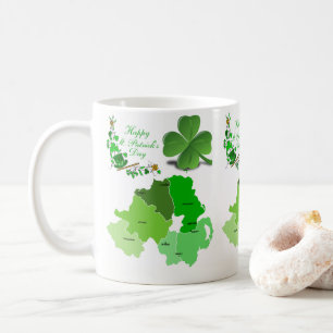 Taza De Café Mug del Día de San Patricio