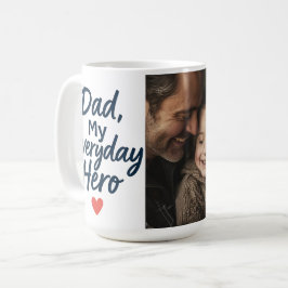 Taza De Café Mug del Día del Padre con foto del Personalizado -