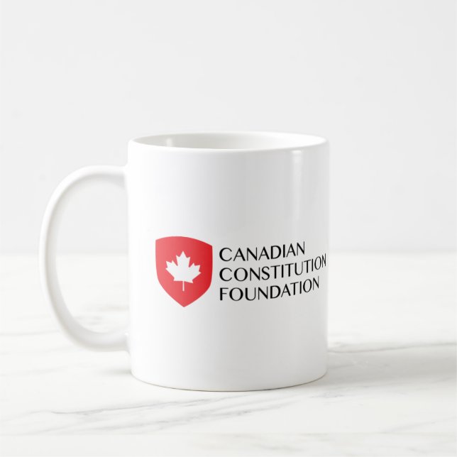 Taza De Café Mug del equipo de defensa de la libertad (Izquierda)