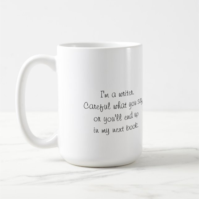 Taza De Café Mug del escritor (Izquierda)