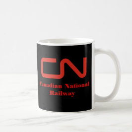 Taza De Café Mug del ferrocarril nacional canadiense