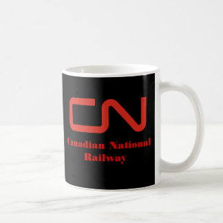 Taza De Café Mug del ferrocarril nacional canadiense