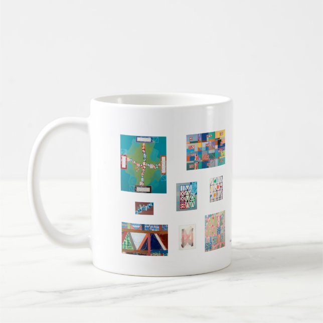 Taza De Café Mug del grupo de pinturas de Mikny (Izquierda)