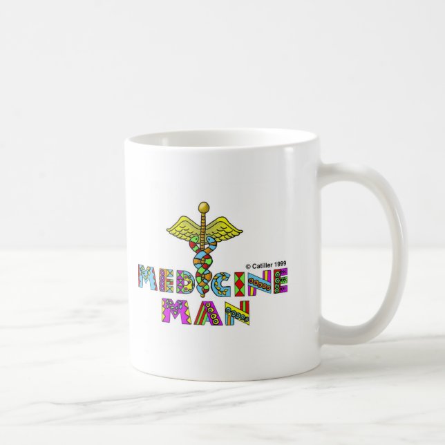 Taza De Café Mug del hombre de la medicina (Derecha)