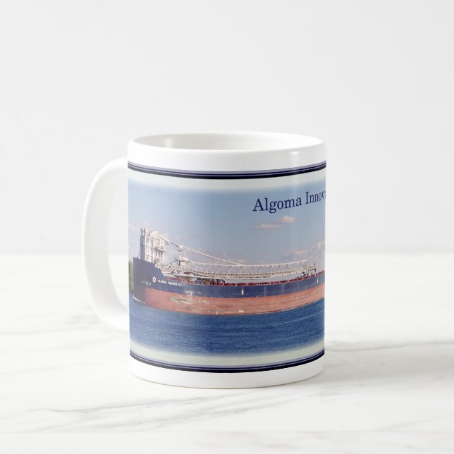 Taza De Café Mug. del innovador de Algoma (Anverso izquierdo)